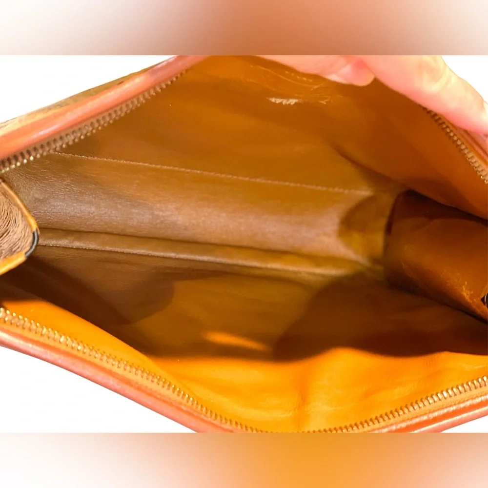 MCM‎ Monogram Visetos Leather Travel Pouch Bag